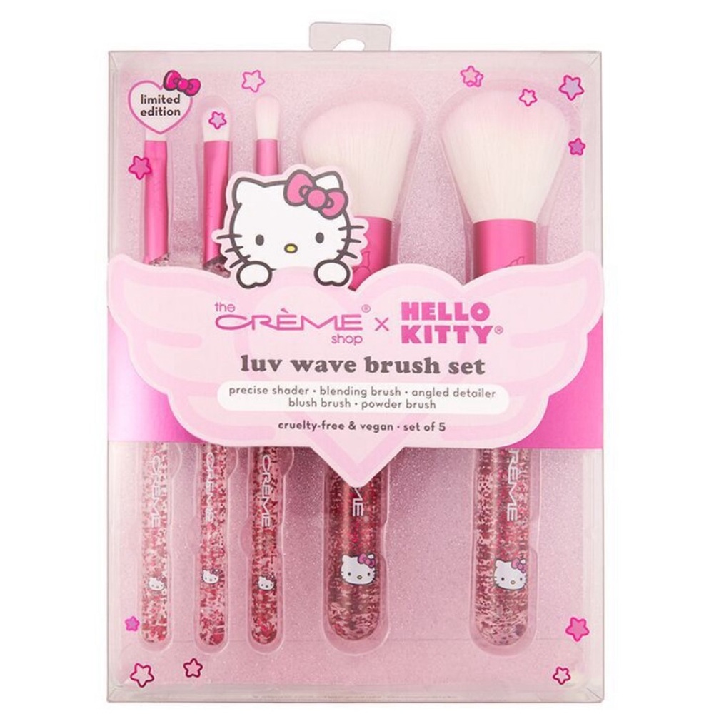 Hello kitty brush set